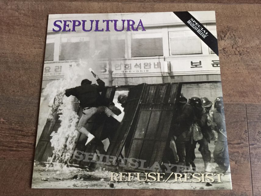 Sepultura Refuse Resist (12)  LP Brazilian release