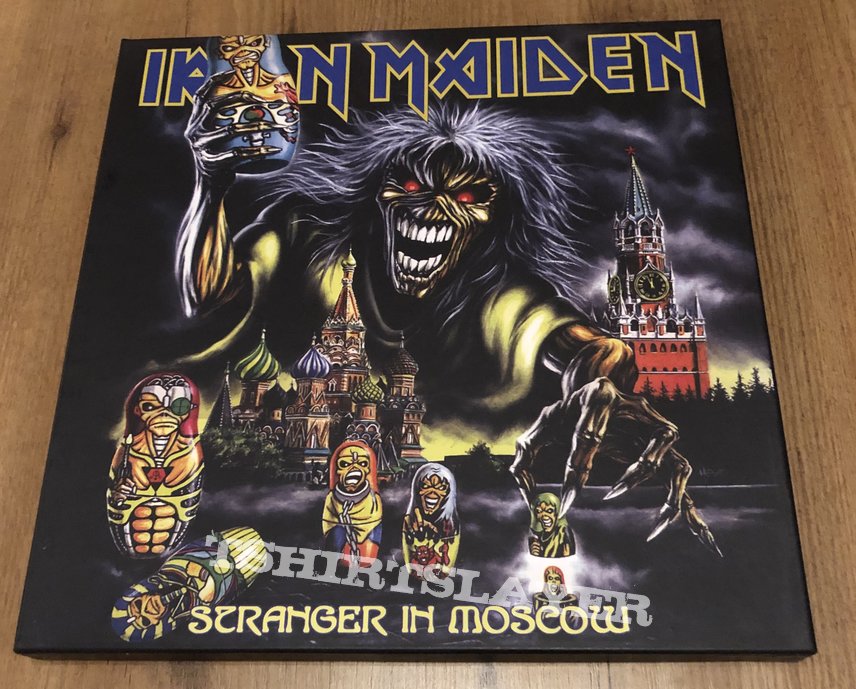 Iron Maiden Stranger in Moscow 3 lp boxset