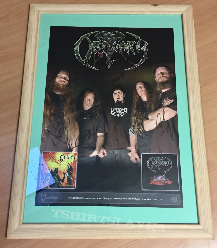 Obituary Signed promo poster