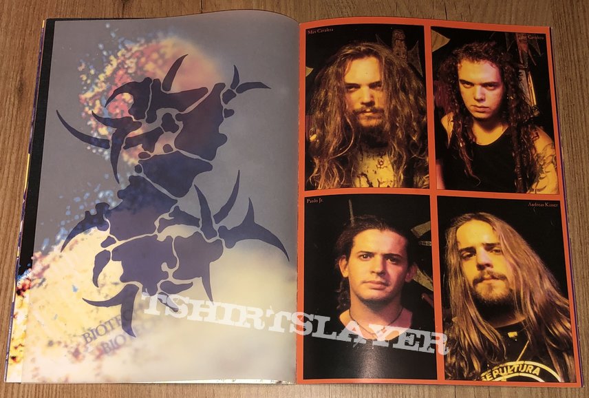 Sepultura Chaos worldwide 1993/1994 AD Program