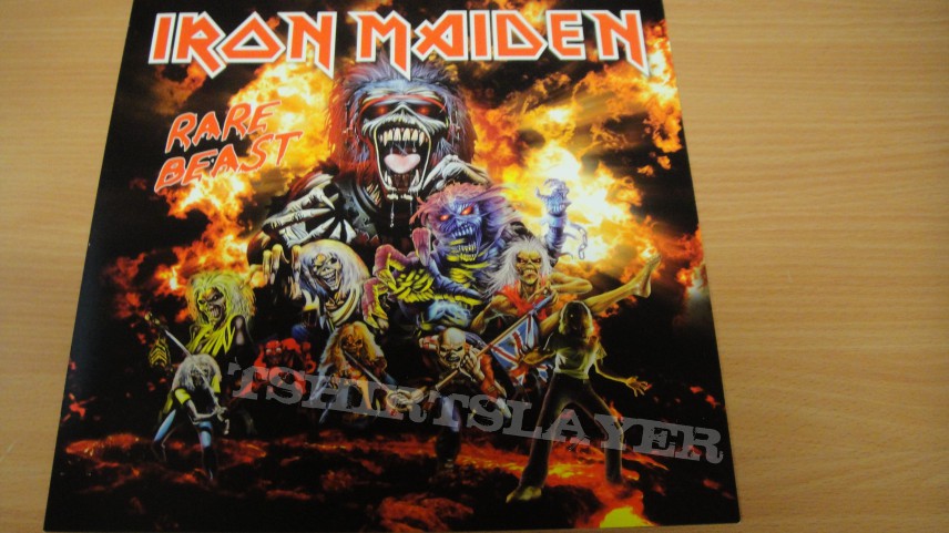 Iron Maiden Rare Beast 3D cover 4 lp (boxset) inc 3 Cd,s and fold out poster