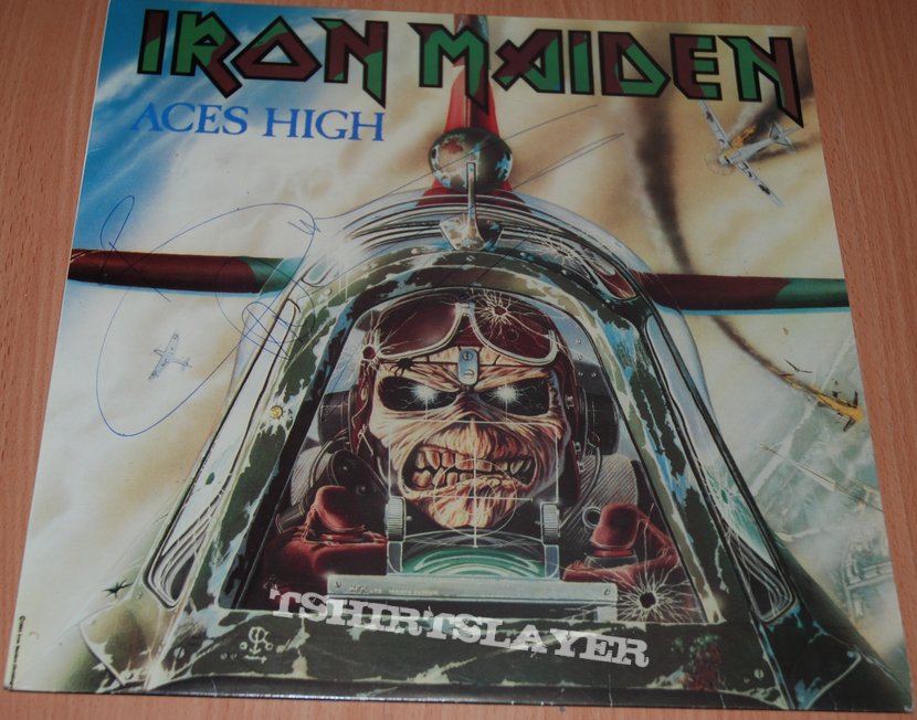 Iron Maiden Maiden Mania 5 lp Greece boxset (Signed by Bruce Dickenson)