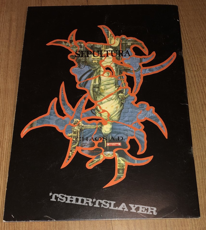 Sepultura Chaos worldwide 1993/1994 AD Program