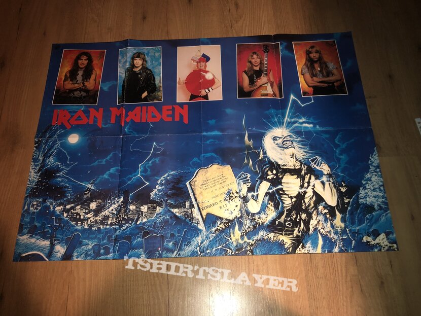 Iron Maiden poster Life after death