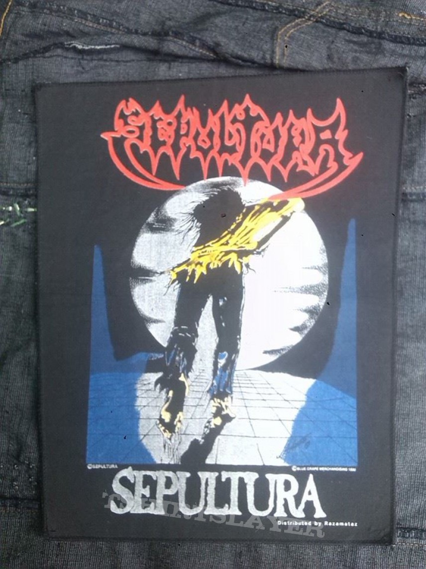 Sepultura back patch for sale or trade