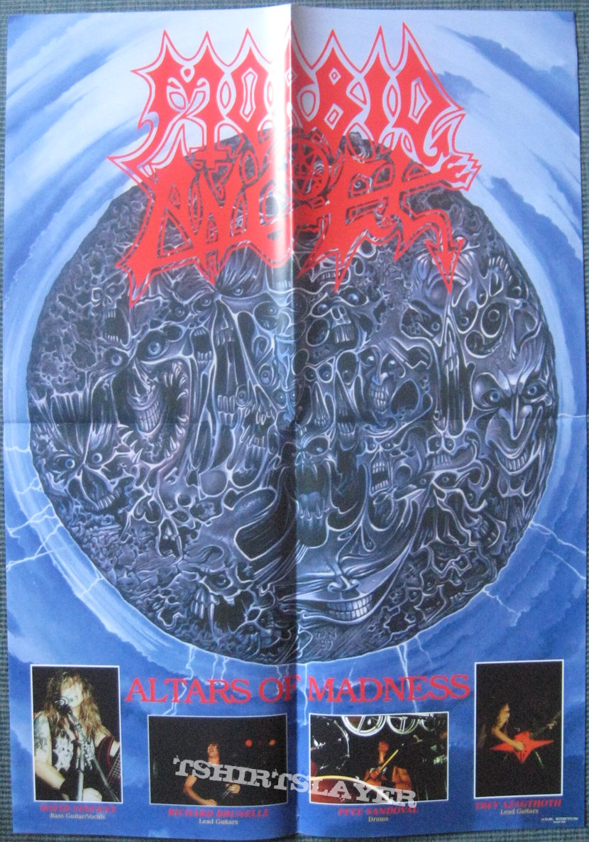 Morbid Angel Altars of Madness poster