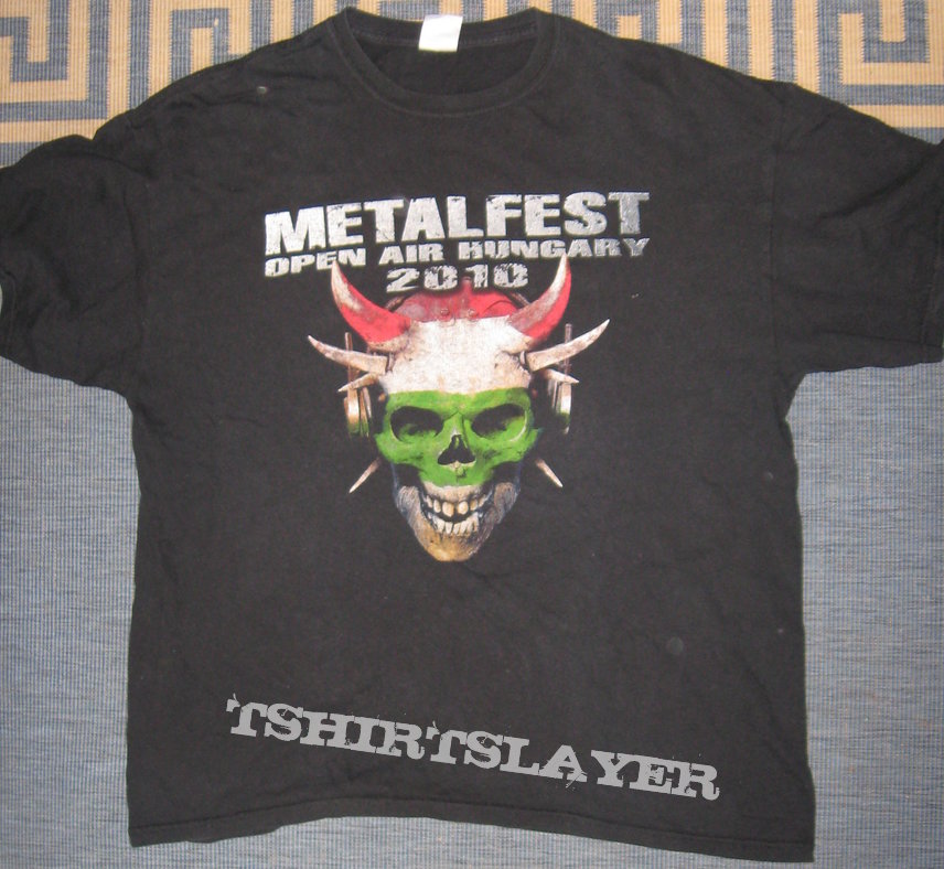Metalfest Open Air Hungary 2010 t-shirt
