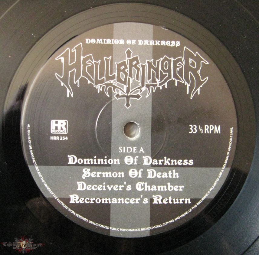 Hellbringer - Dominion of Darkness LP