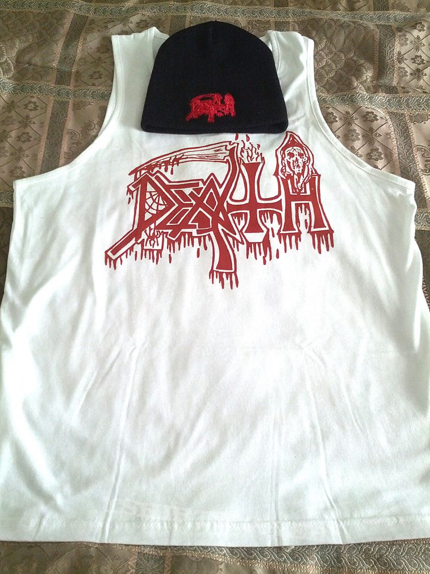 DEATH old logo tank top