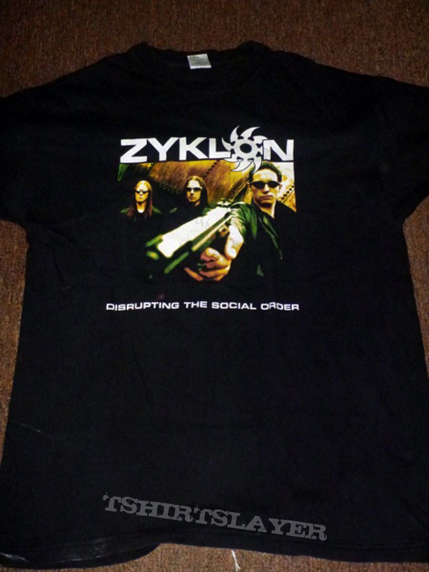 Zyklon "Disrupting the Social Order" T-Shirt | TShirtSlayer TShirt and  BattleJacket Gallery