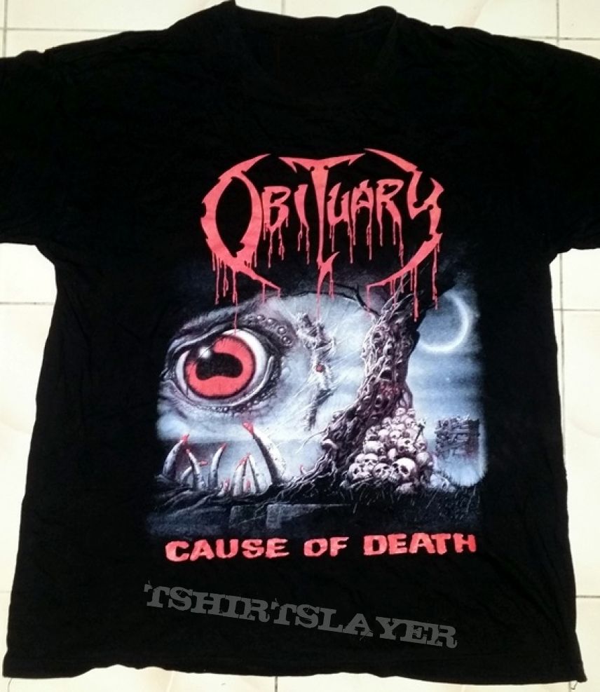 Obituary(Usa) &quot;Cause of Death&quot; TS NW XL