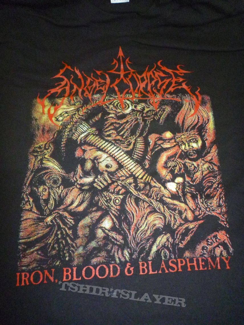 Angelcorpse &quot;Iron Blood Blasphemy&quot; T-Shirt