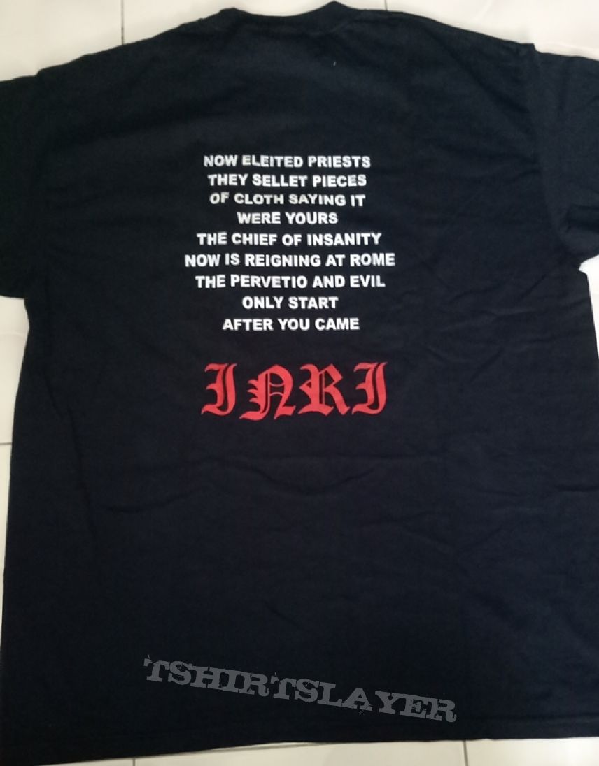 Sarcofago(Bra) "Inri" T-Shirt Sarcofago(Bra) "Inri" T-Shirt