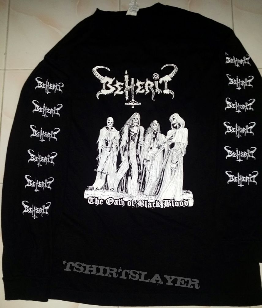 BEHERIT(Fin) &quot;The Oath of Black Blood &quot; LS NW L