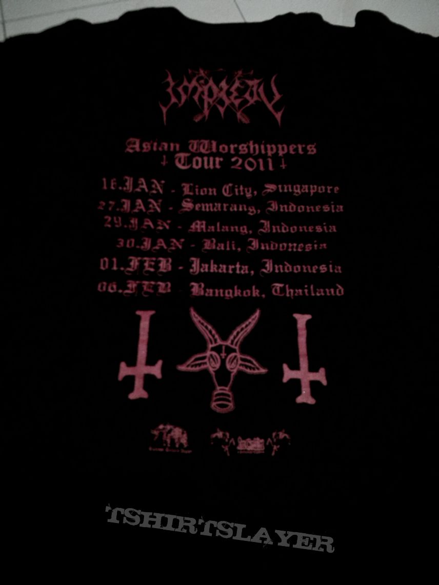 Impiety(Sgp) &quot;Worshippers of the Seventh Tyranny&quot; T-Shirt