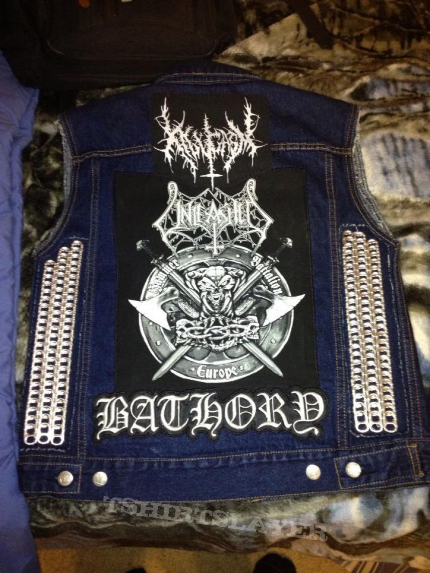 Battle Jacket - My vest in its current state