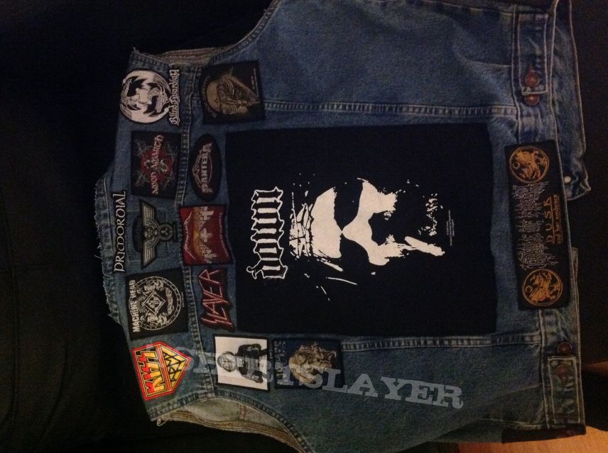 Down My yet unfinished jacket....