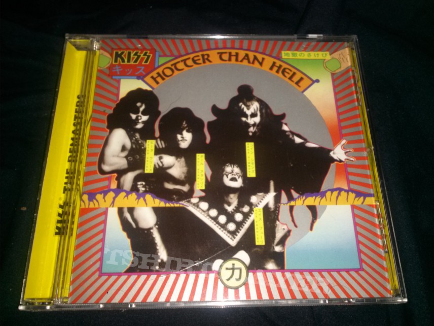 kiss hotter than hell cd