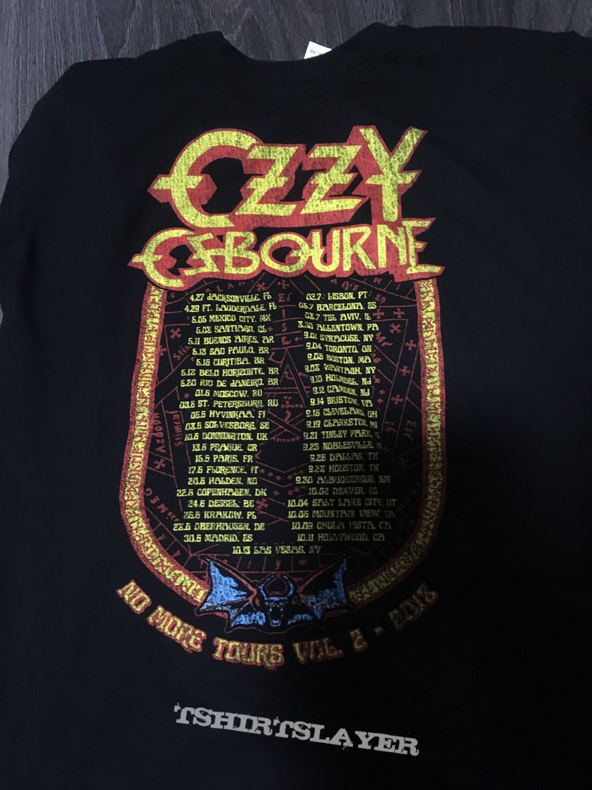 Ozzy Osbourne - No More Tours 2018 Tour Shirt