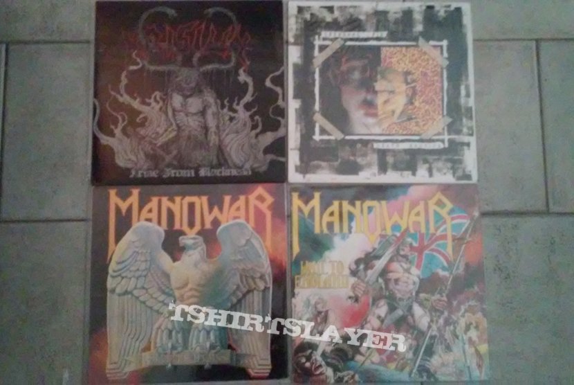 Manowar My Find&#039;s / Purchases of 2014, (CD, Vinyl, &amp; Cassette,)