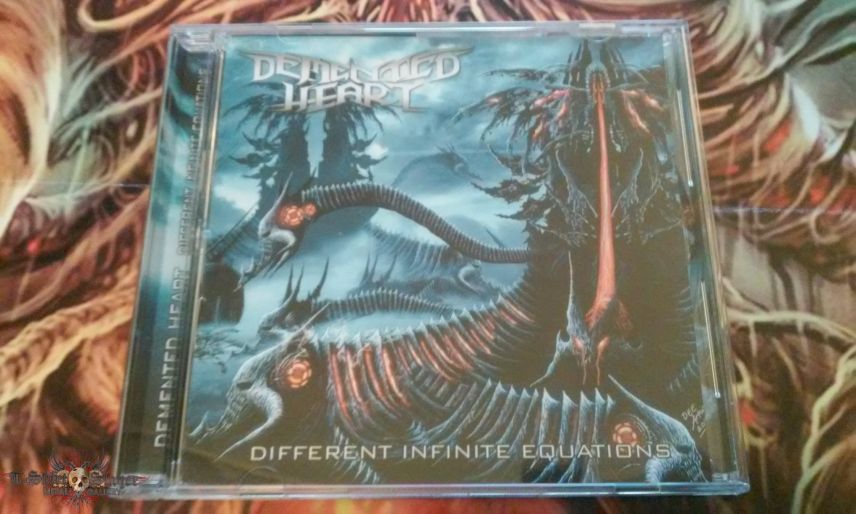 &quot;DEMENTED HEART - Different Infinite Equations&quot; CD