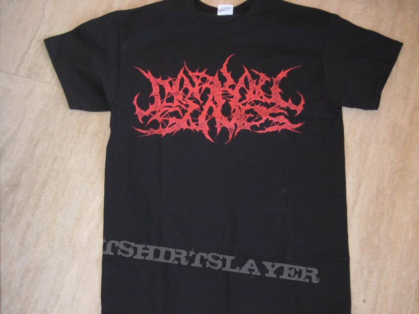 Darkall Slaves Red logo shirt (2014)