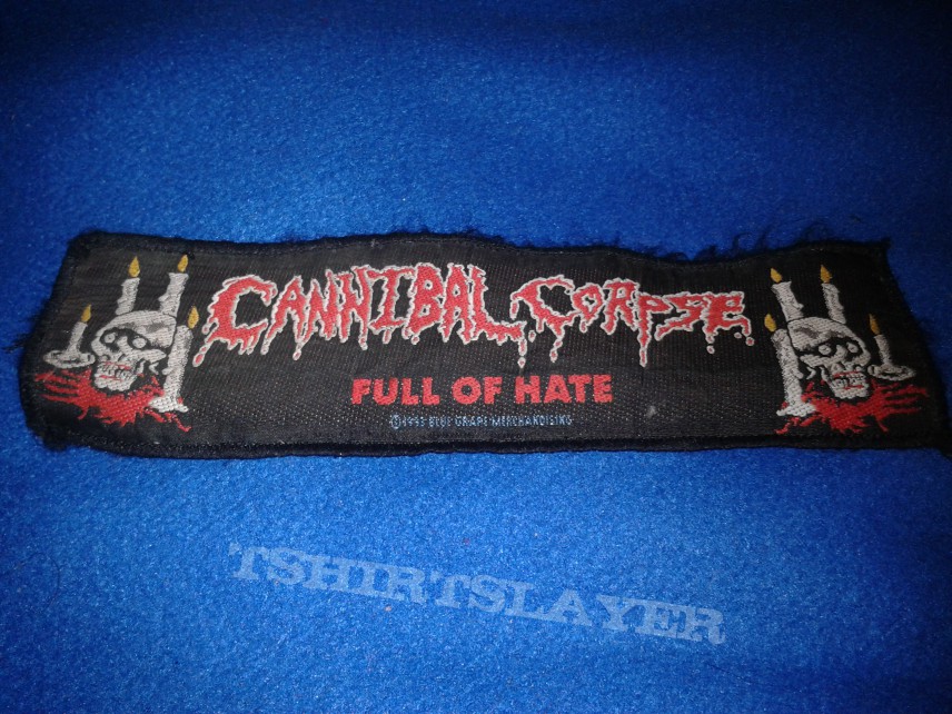 Patch Cannibal Corpse - &quot;Full of Hate&quot;