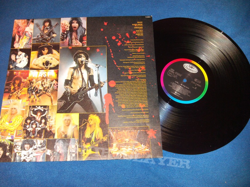 Vinyl W.A.S.P. - &quot;Live In The Raw&quot;