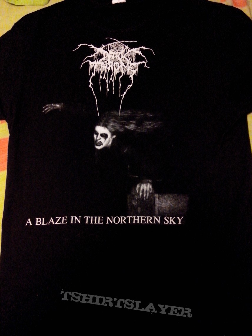 Tshirt DarkThrone - &quot; A blaze in the northern sky&quot; SOLD