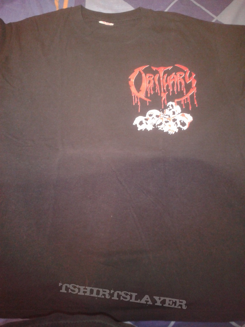 Tshirt Obituary - &quot;Cause Of Death&quot; 
