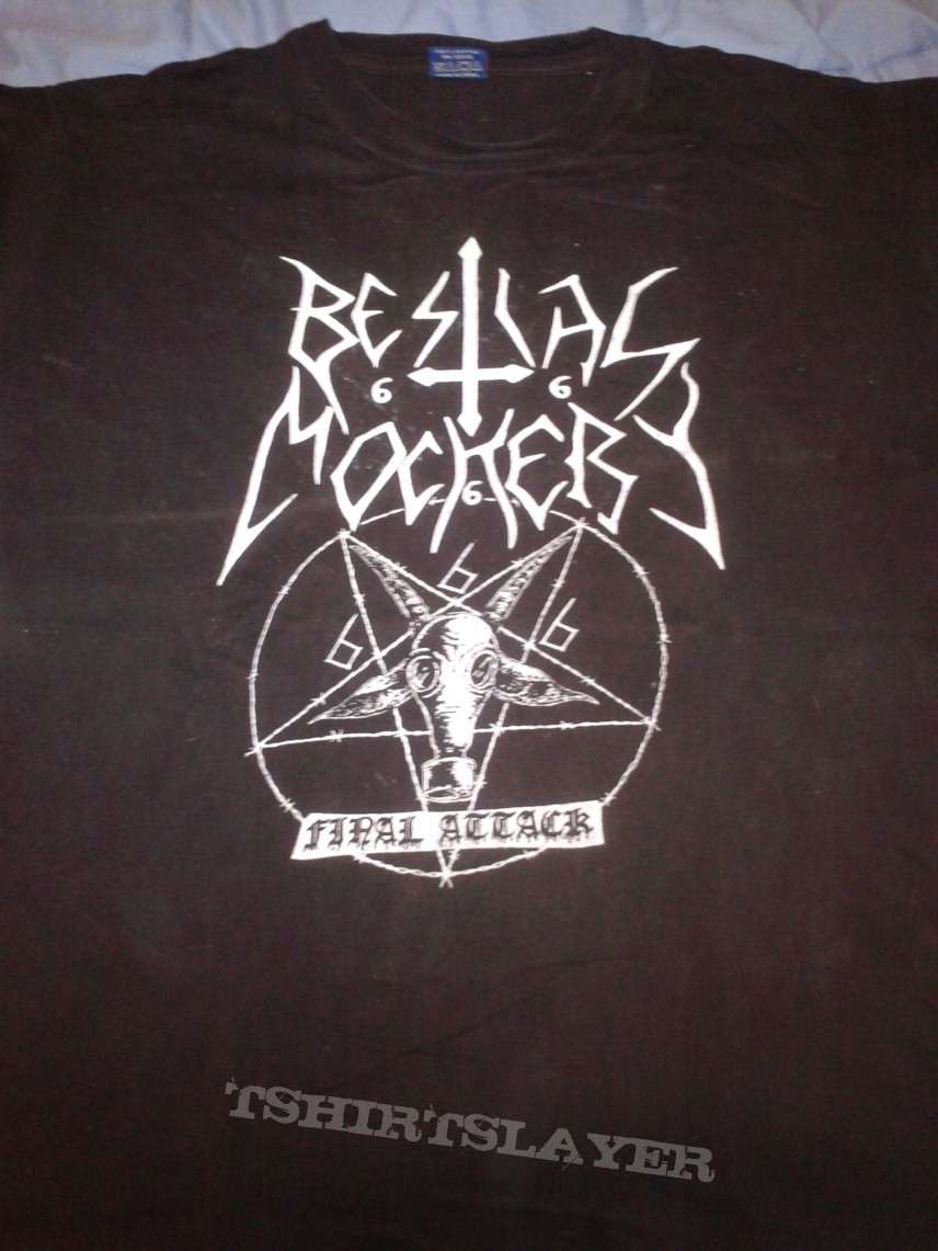 Tshirt Bestial Mockery - &quot;Final Attack&quot; (Bootleg)