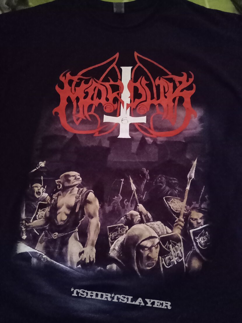 T Shirt Marduk - &quot; Heaven Shall Burn... When We Are Gathered &quot;