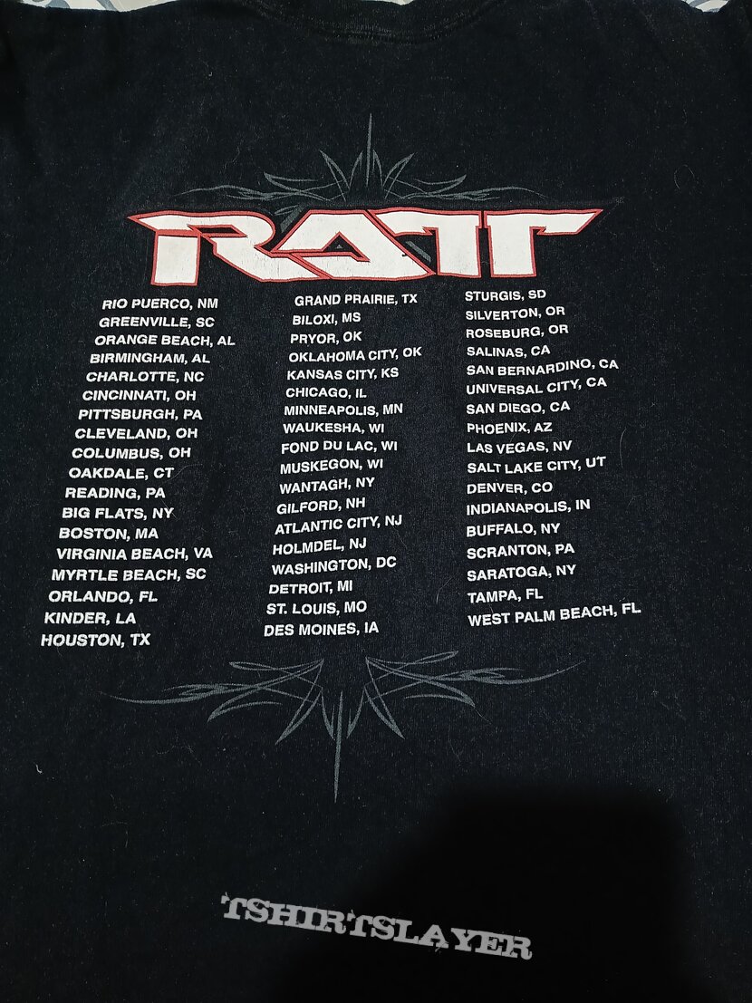 T Shirt Ratt - &quot; Back For More Tour 2007 &quot; SOLD