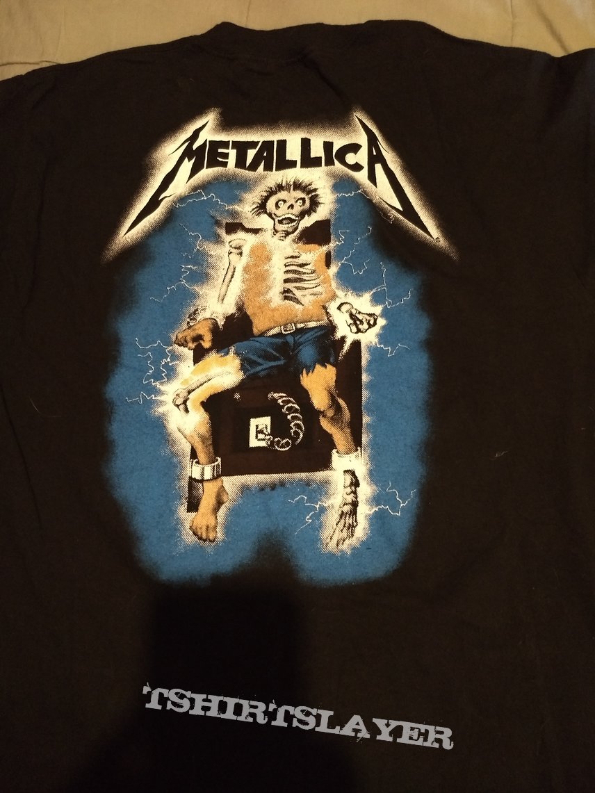 T Shirt Metallica - &quot; Ride The Lightning &quot; SOLD