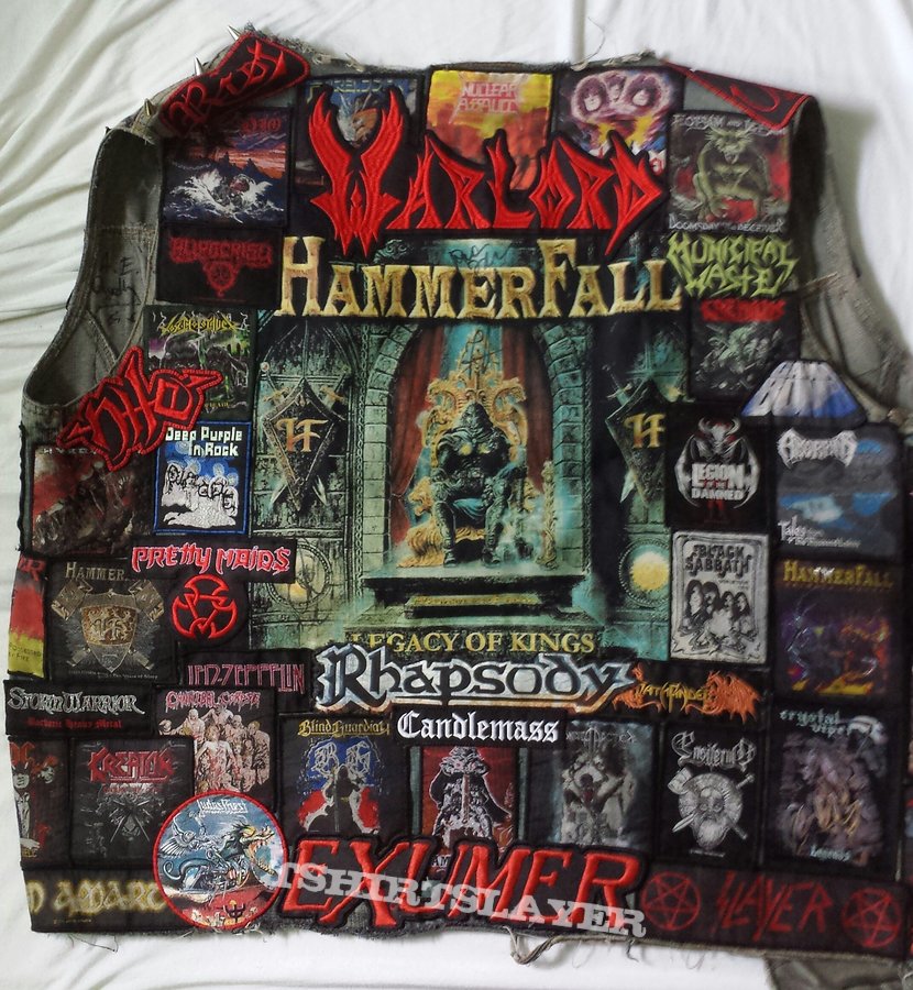 Sacred Reich My Battle Jacket - Front/Back/Inside