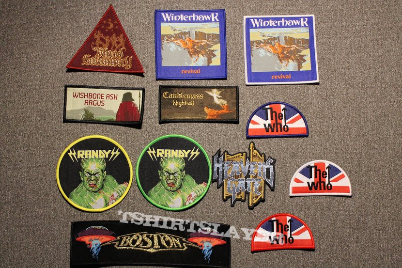 Wishbone Ash Some of my Patches to offer!