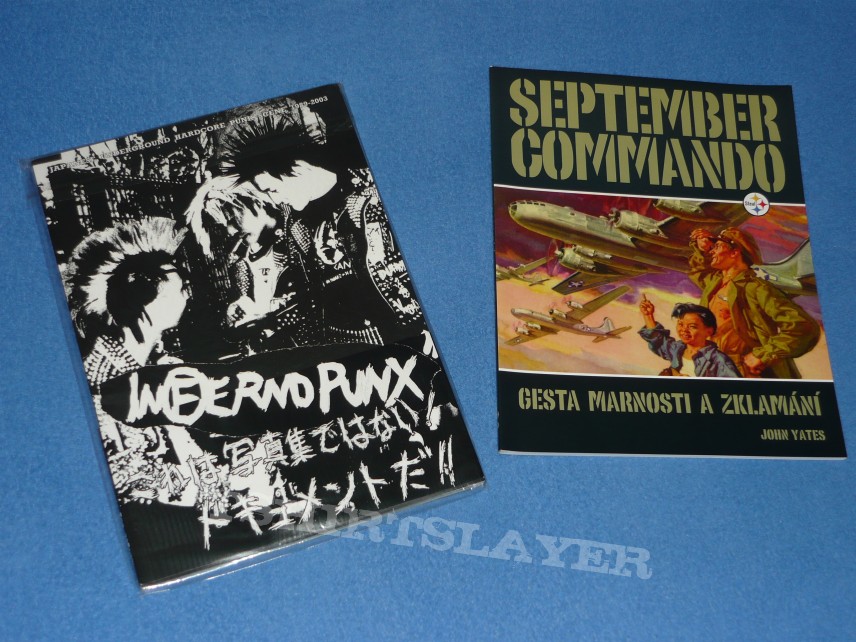 Inferno Punx + September Commando Inferno punx book + September Commando book