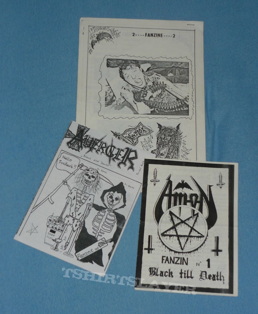 Kryptor, Amon, Avenger fanzine