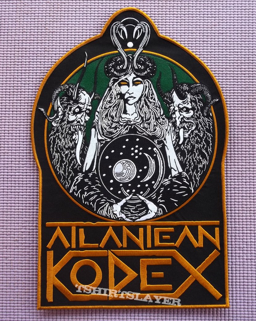 Atlantean Kodex BACK PATCH