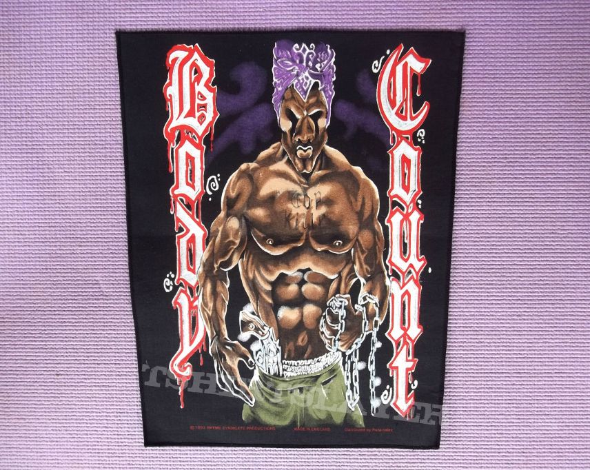 Body Count Cop Killer back patch!!