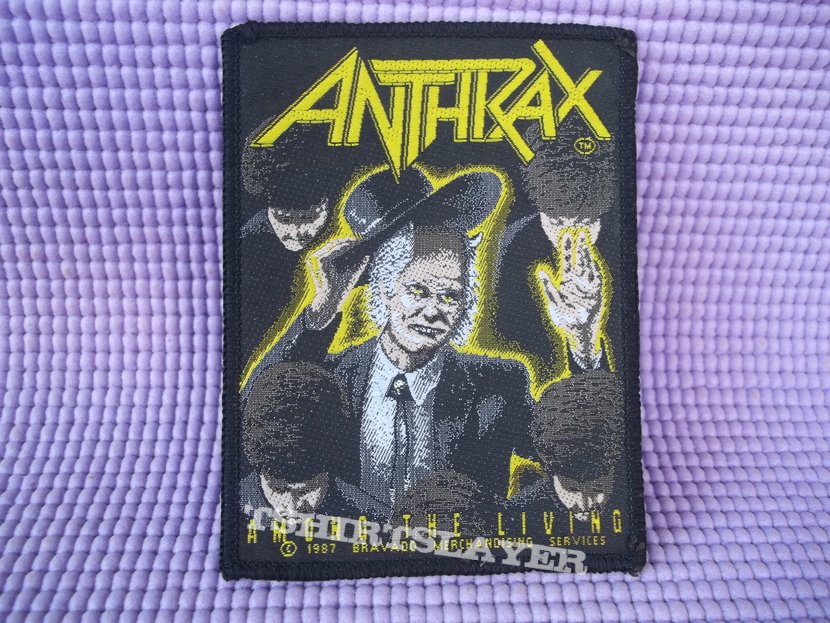 ANTHRAX Among the Living patch !!