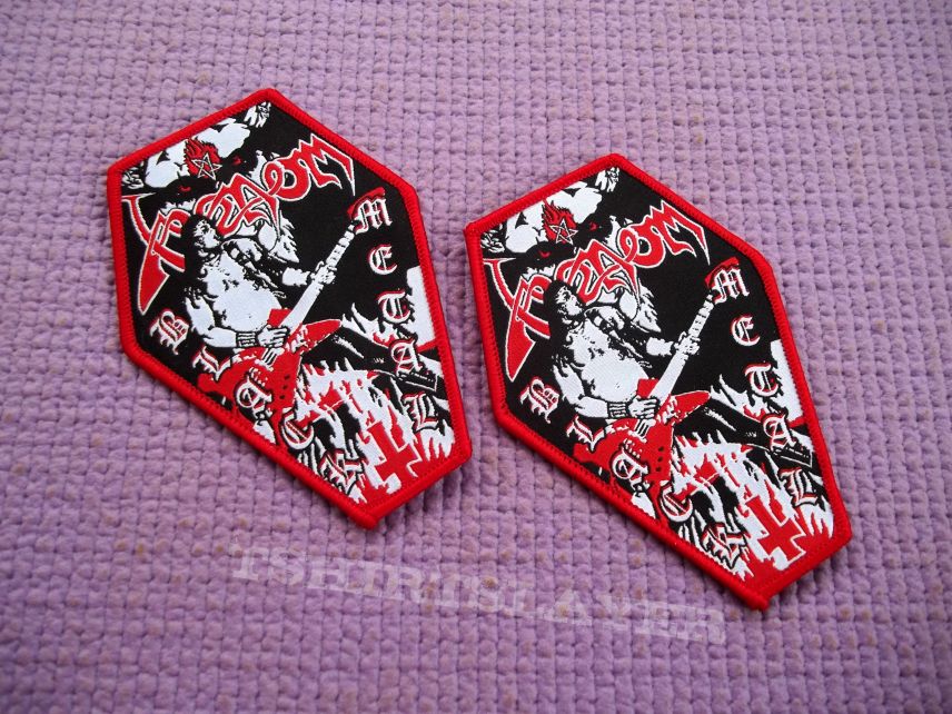 Venom coffin Patch red border !!