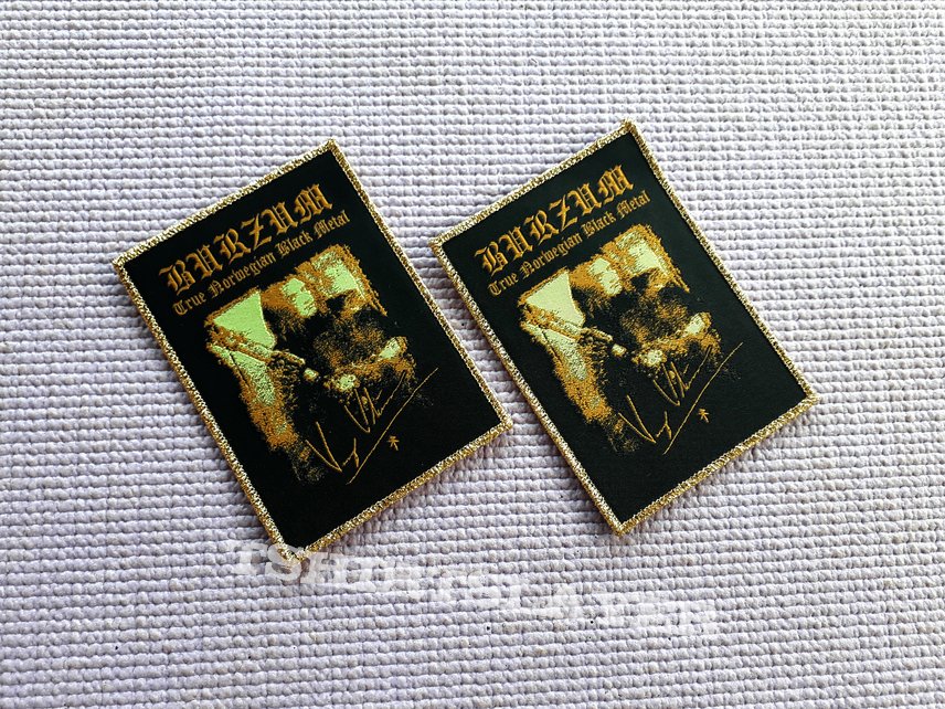 Burzum golden patches!!