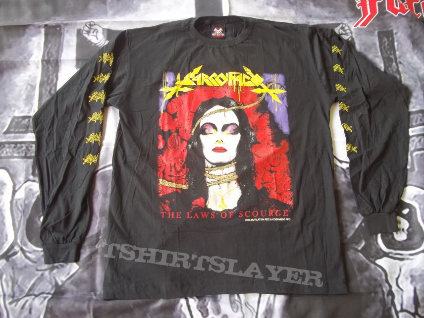 Sarcofago Sarcófago oficial longsleeve shirt !!