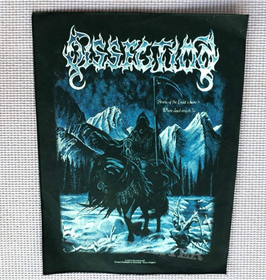 DISSECTION Storm of the Light&#039;s Bane back patch!!