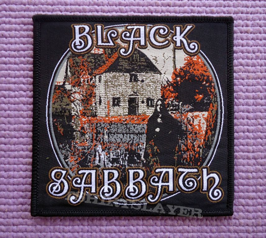 Black Sabbath album Patch Woven!! Black Sabbath album Patch Woven!!