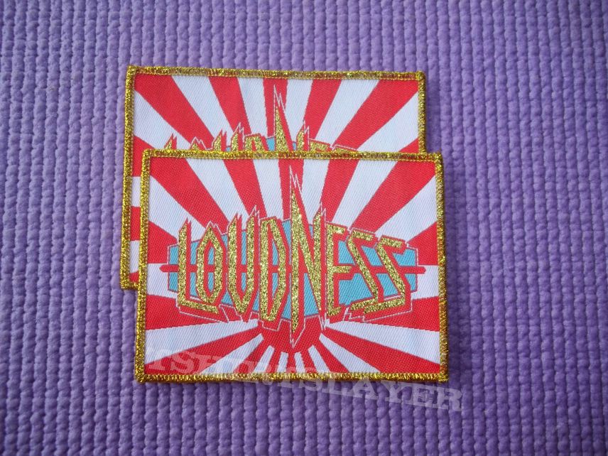 Loudness - woven patches !!