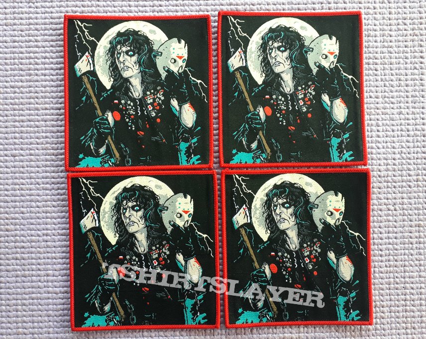 Alice Cooper Alice Copper woven patch!