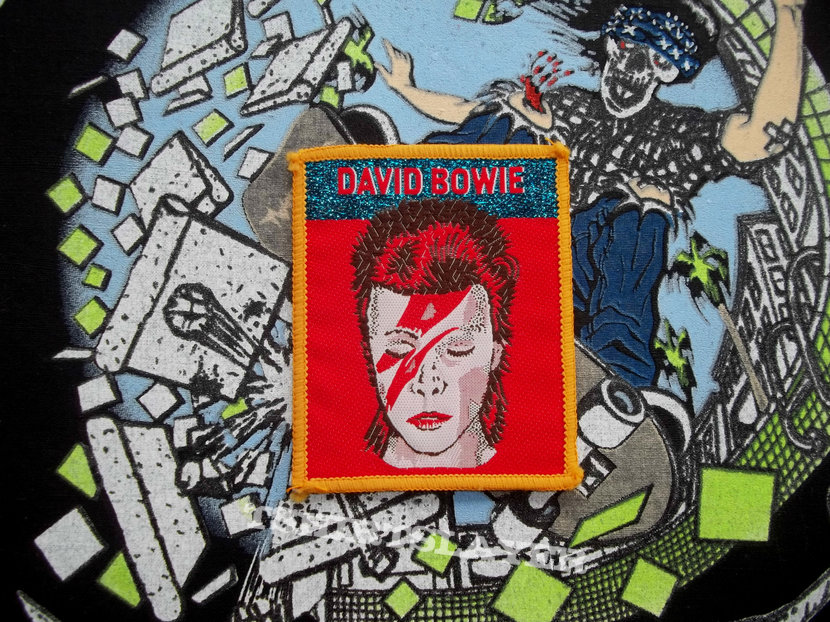 David Bowie Patch woven !!