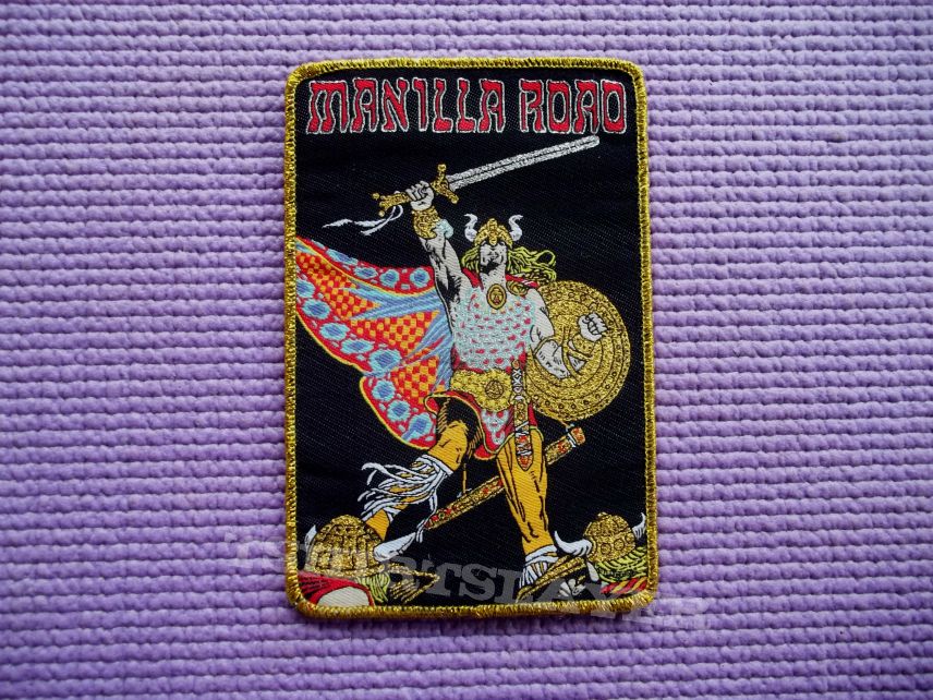 Manilla Road &quot;Mark Of The Beast&quot; Woven Patch